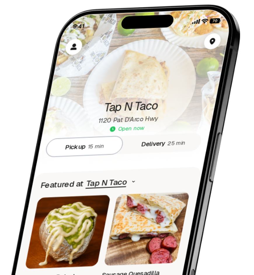 Tap N Taco app preview