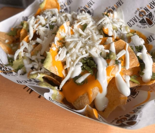 Veggie Nachos.