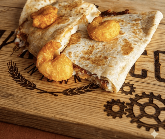 Shrimp Quesadilla.