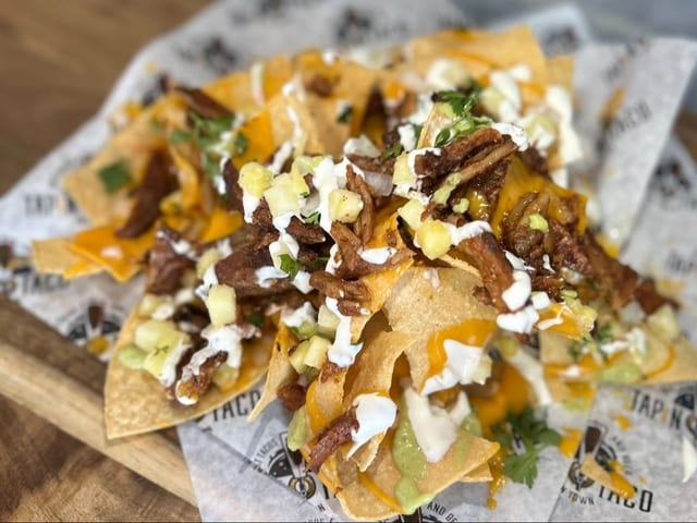 Al Pastor Nachos.