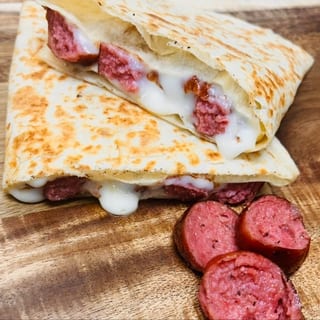 Sausage Quesadilla