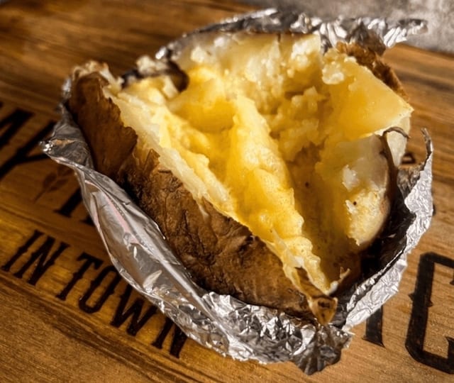 Plain Baked Potato.