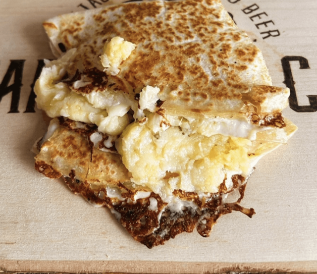 Potato Quesadilla.