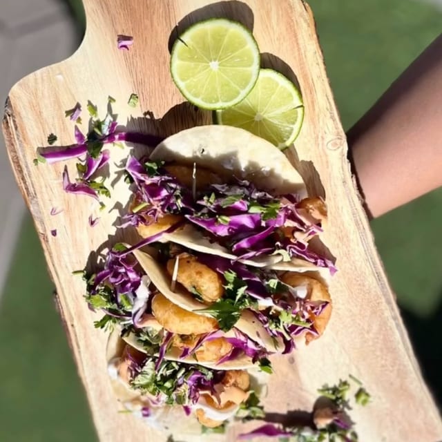 SHRIMP TACO.