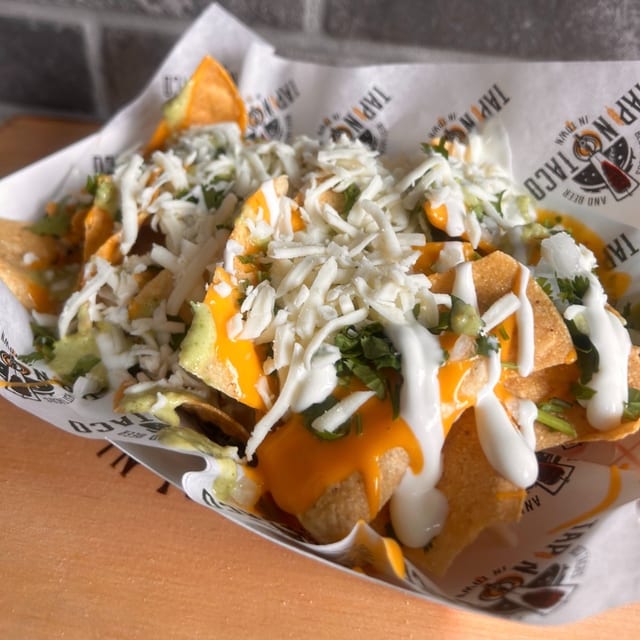 Veggies Nachos.